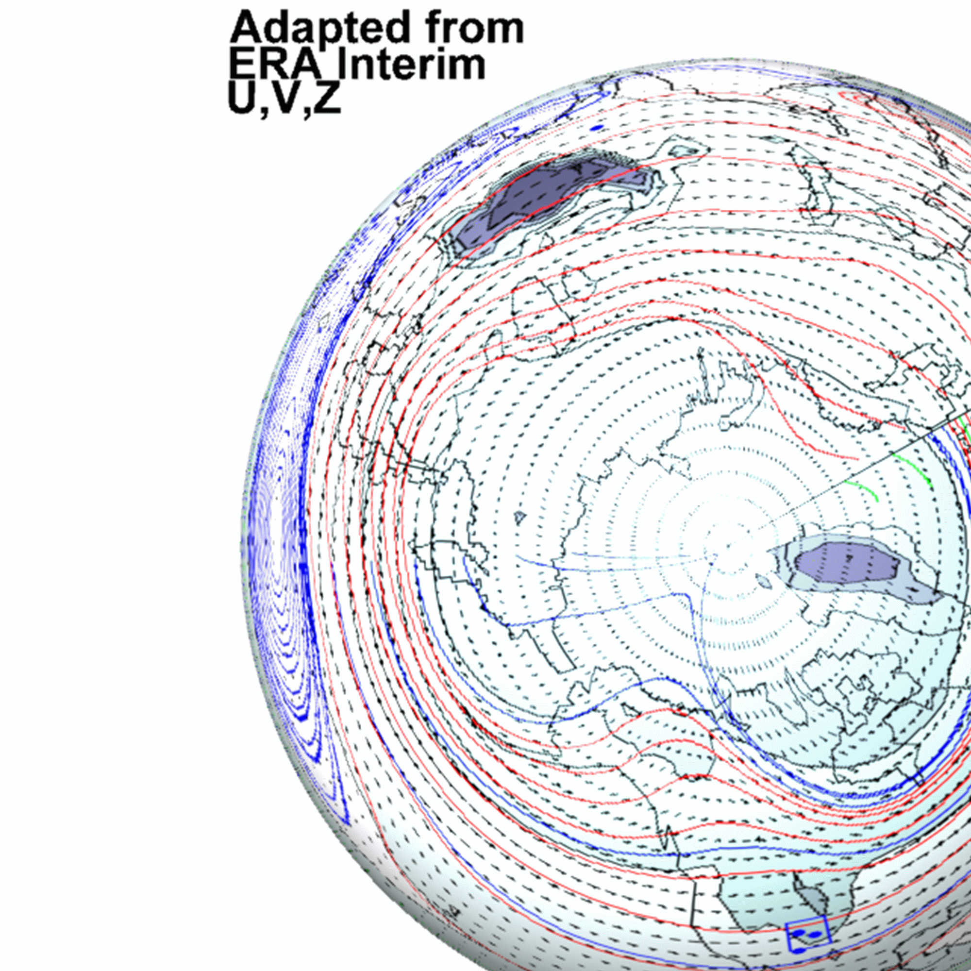 Quasi Geostrophic Winds and Forecasting Hydroclimate